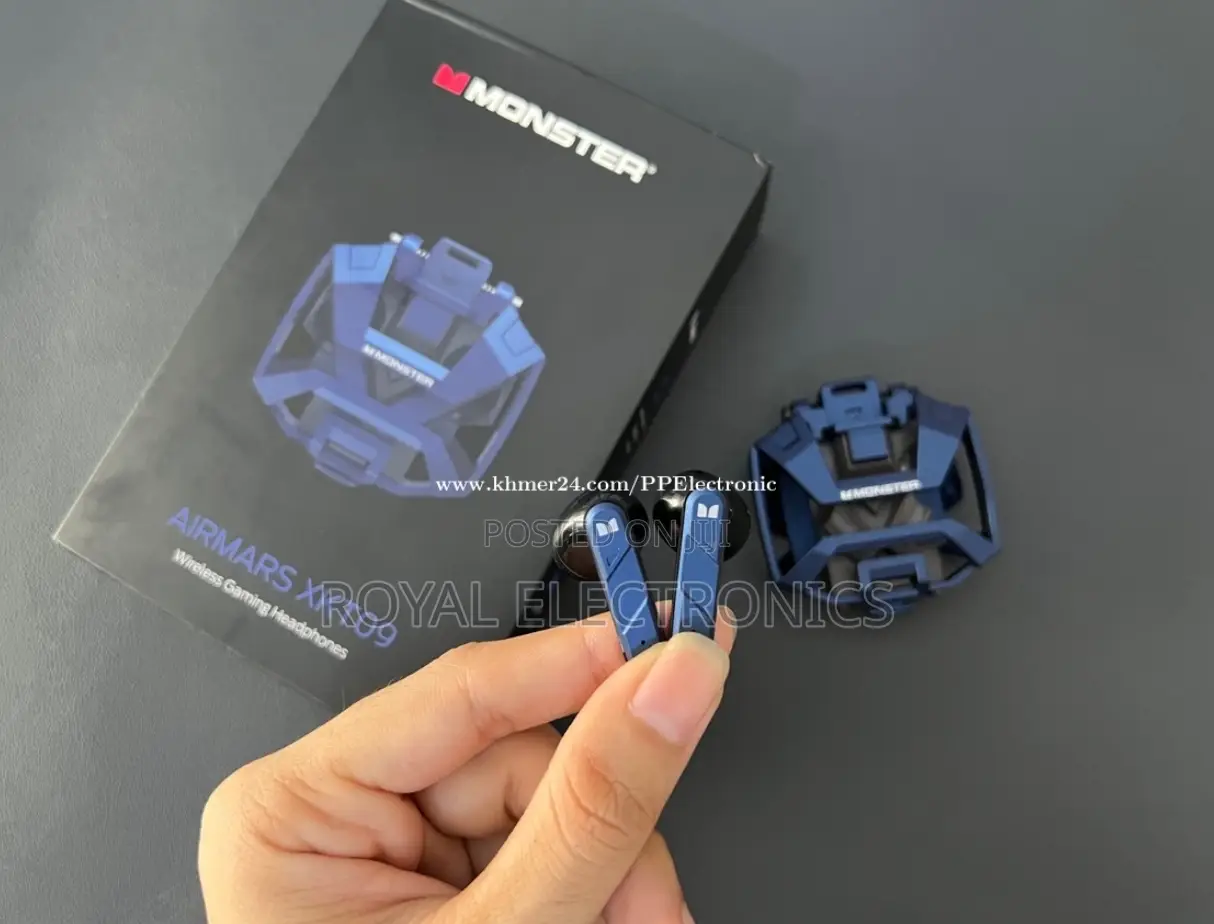 Original Monster Low Latency Bluetooth V5.2 Earbuds HD Call
