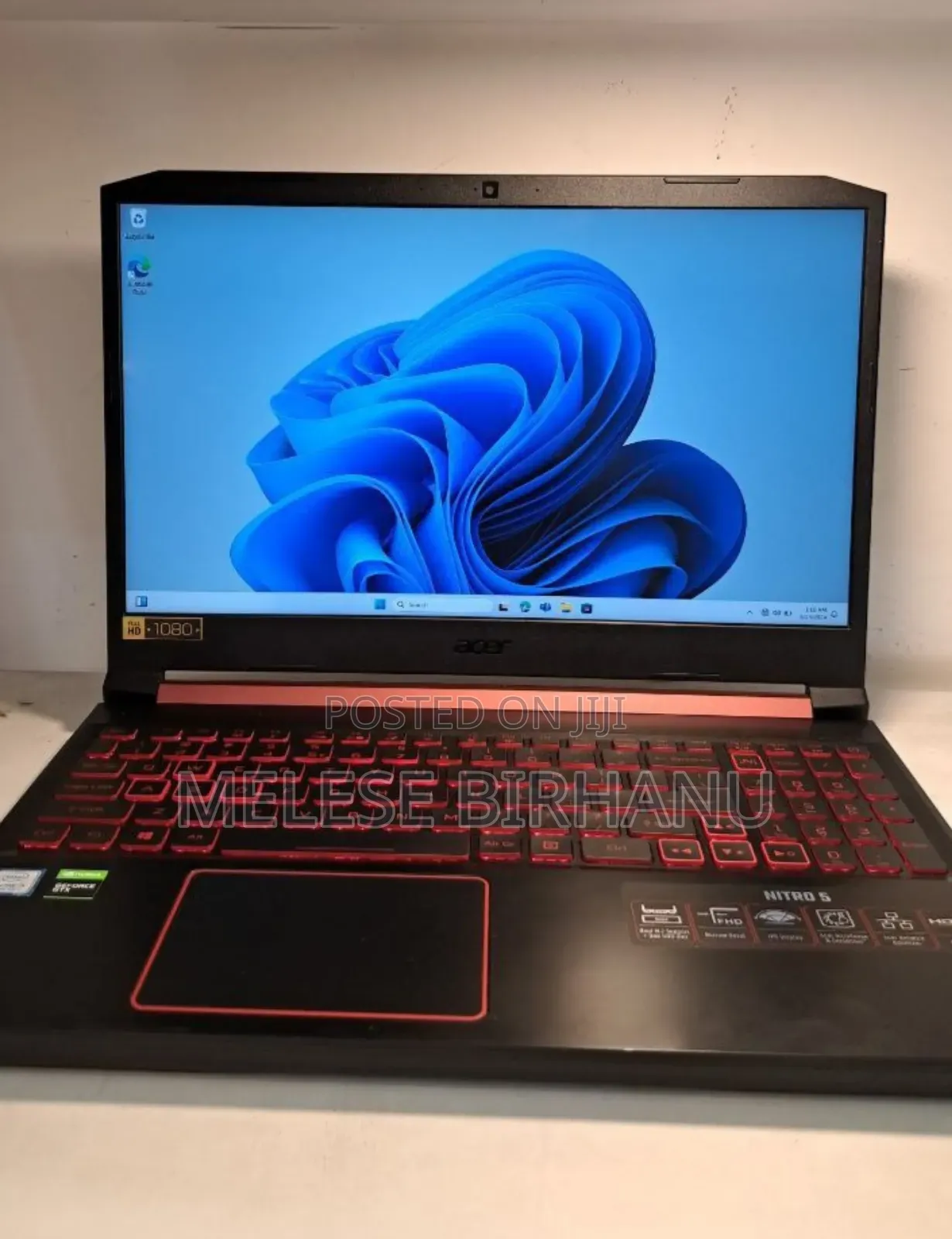 New Laptop Acer Nitro 5 8GB Intel Core I5 SSD 512GB