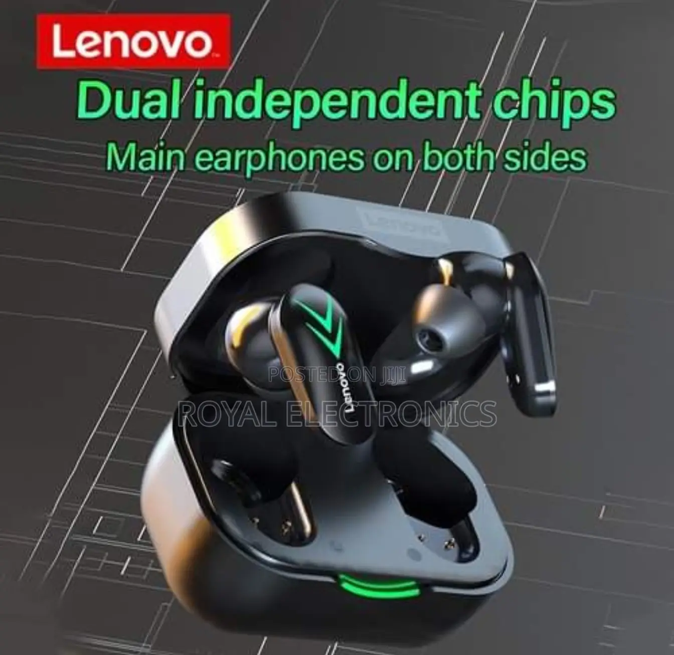 Original Lenovo High Noise Reduction Earbuds (High Quality )