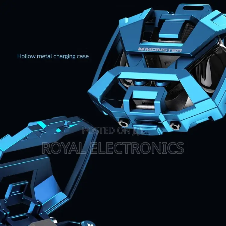 Monster Dual Chip Stereo Sound Headphon With Noise Reduction