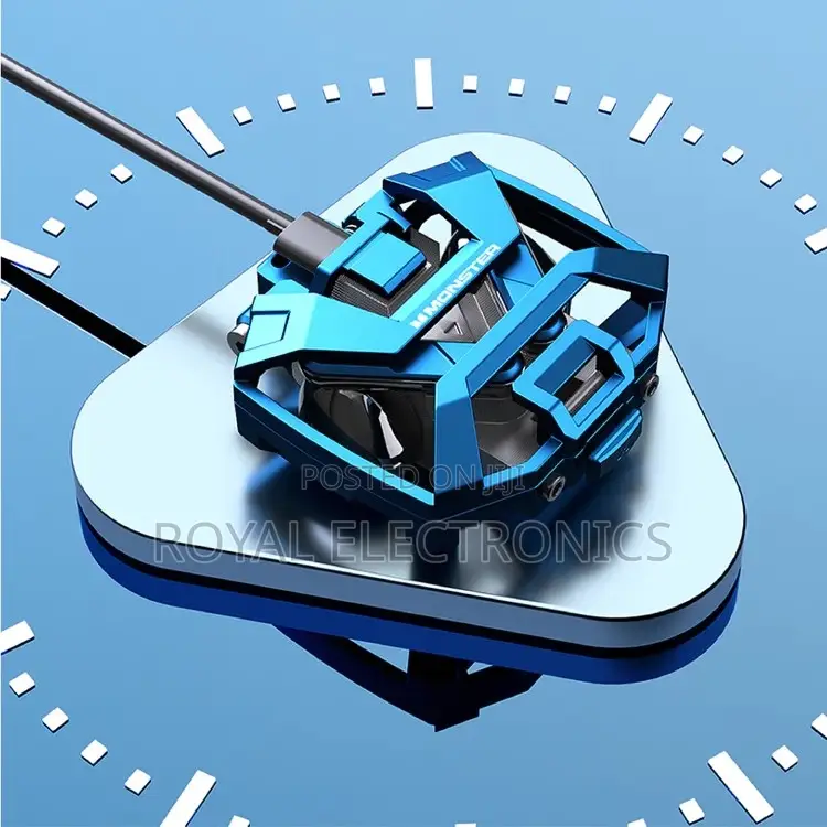 Monster Dual Chip Stereo Sound Headphon With Noise Reduction