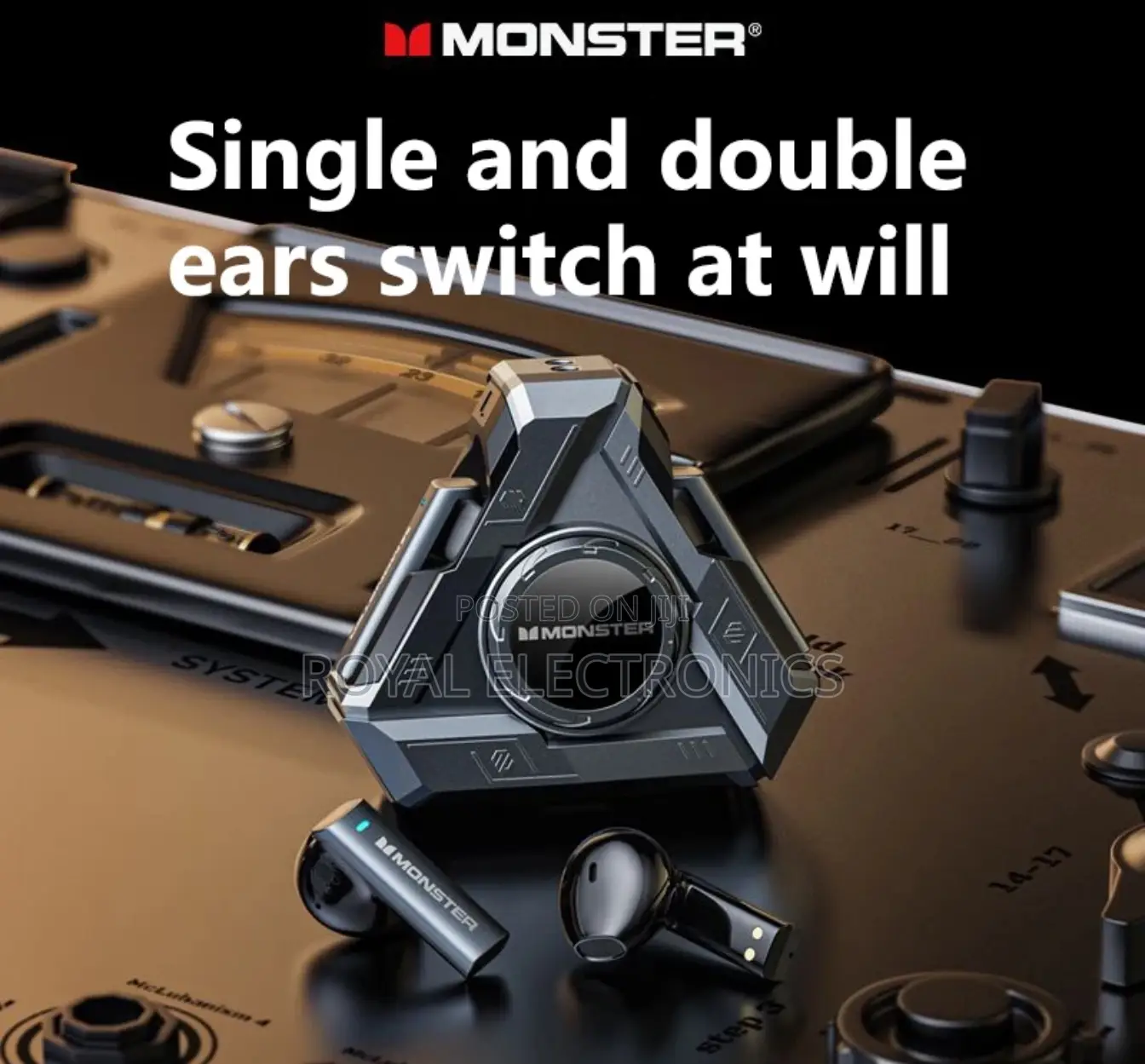 Monster Upgraded V5.4 Headphones With Noise Cancellation