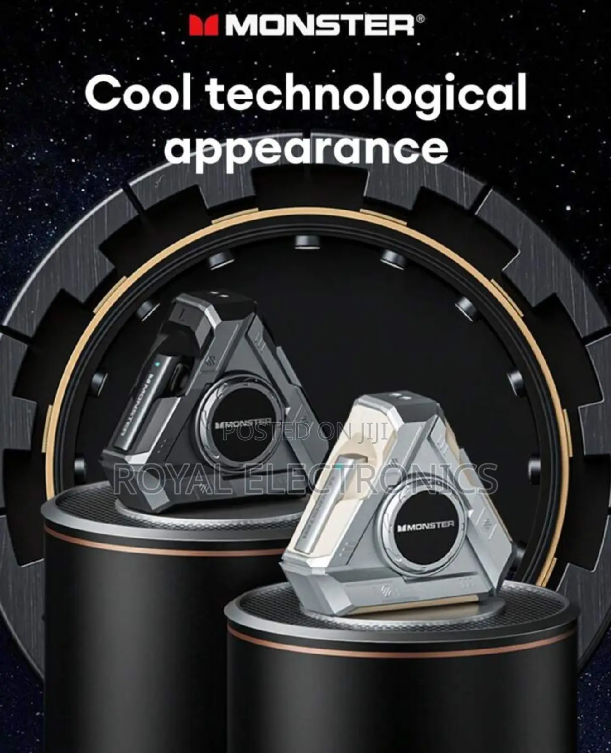 Monster Wireless Upgrade 5.4 Earbuds (Noise Cancelling )