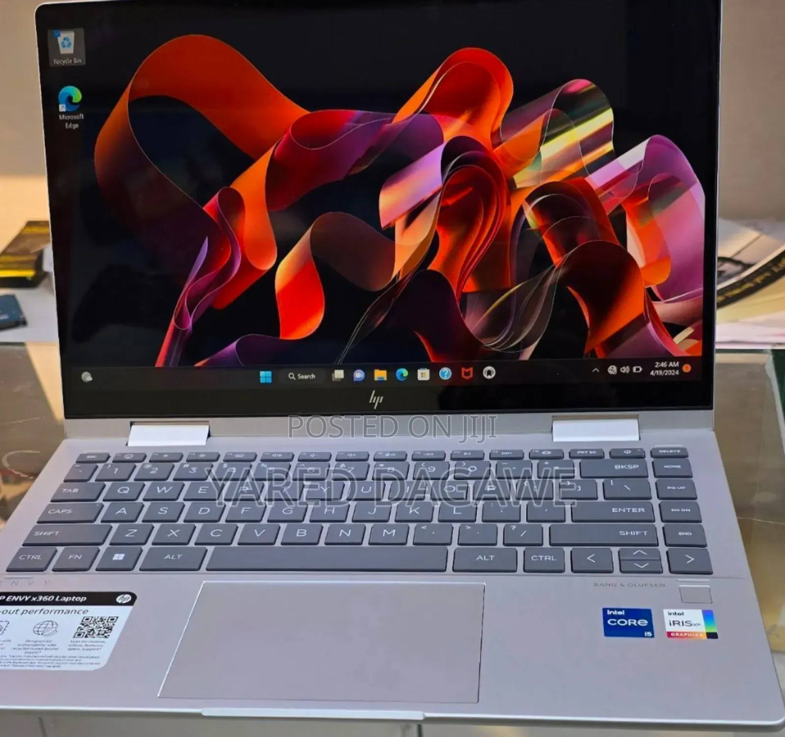 New Laptop HP Envy X360 8GB Intel Core I5 SSD 512GB