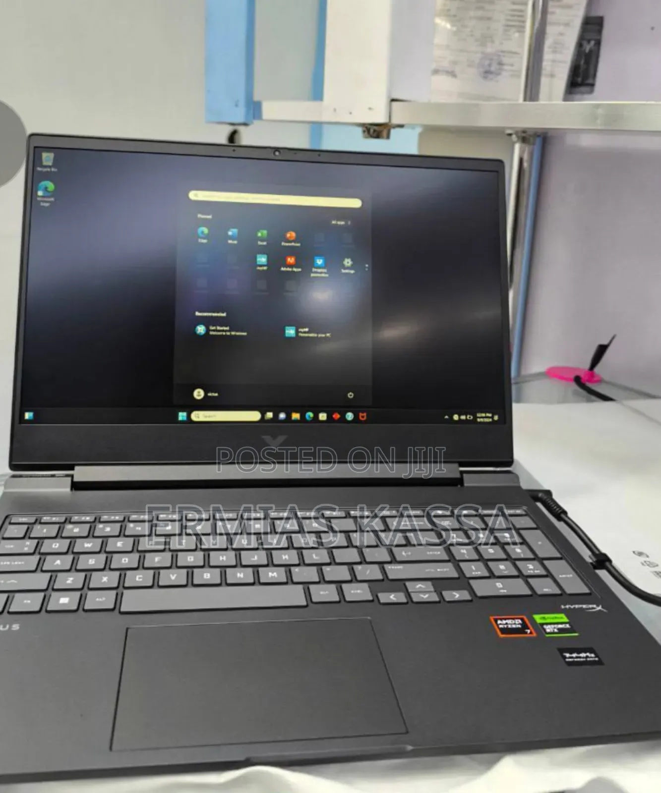 New Laptop HP Victus 16 16GB AMD Ryzen 7 SSD 512GB