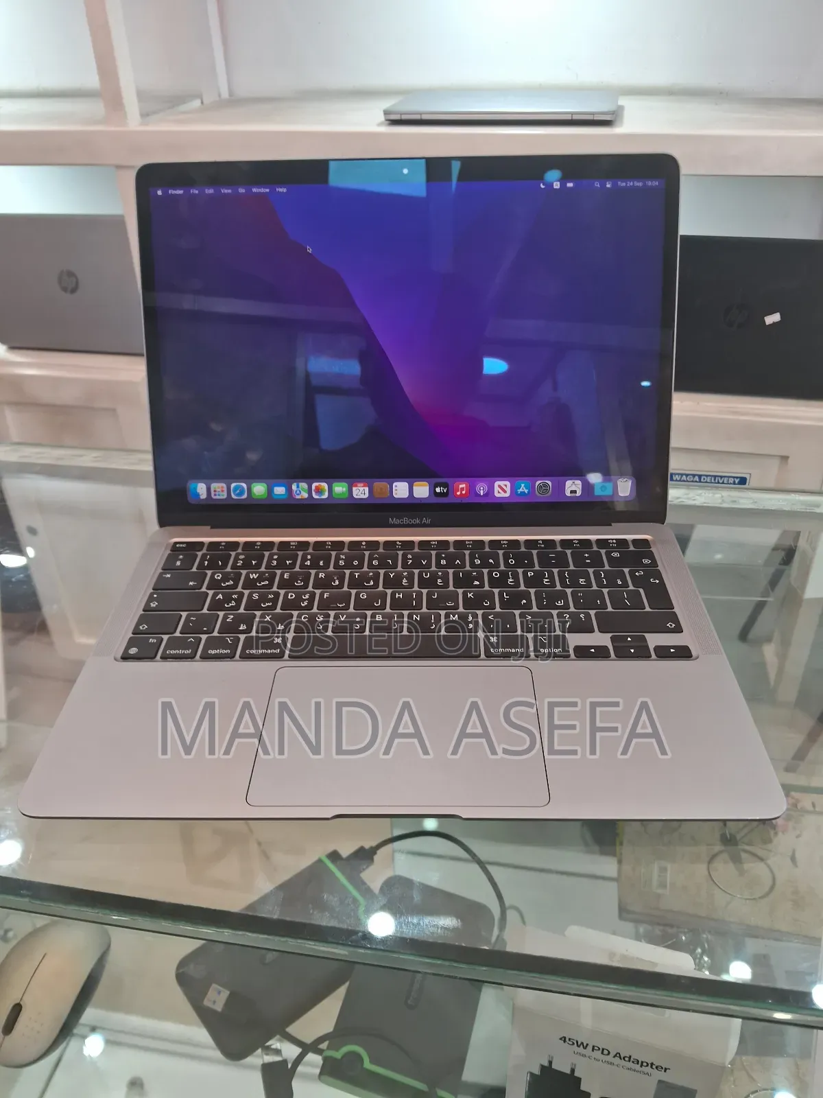 New Laptop Apple MacBook Air 2020 M1 8GB Apple M1 SSD 256GB