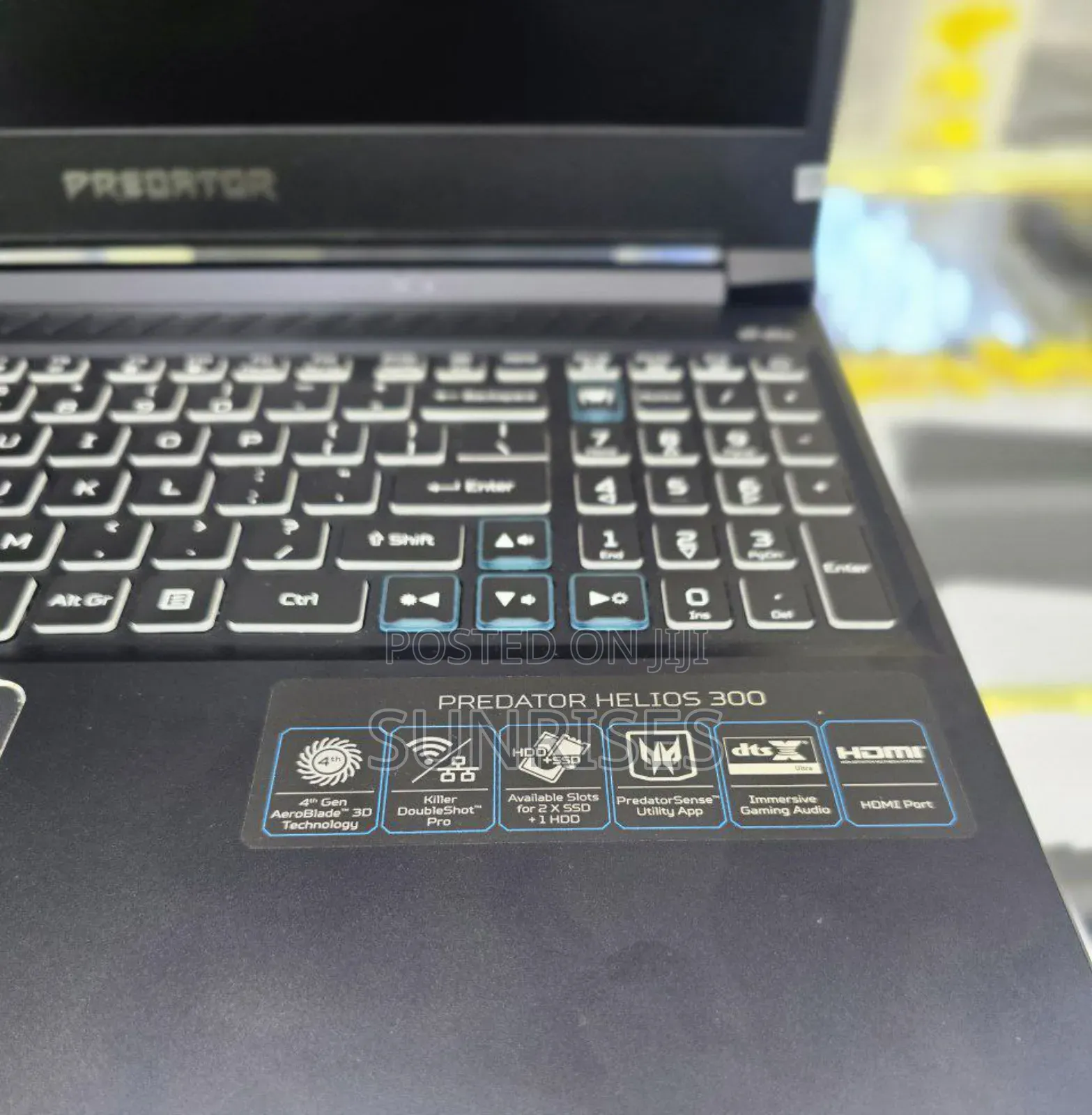 New Laptop Acer Predator Helios 300 16GB Intel Core I7 SSD 512GB