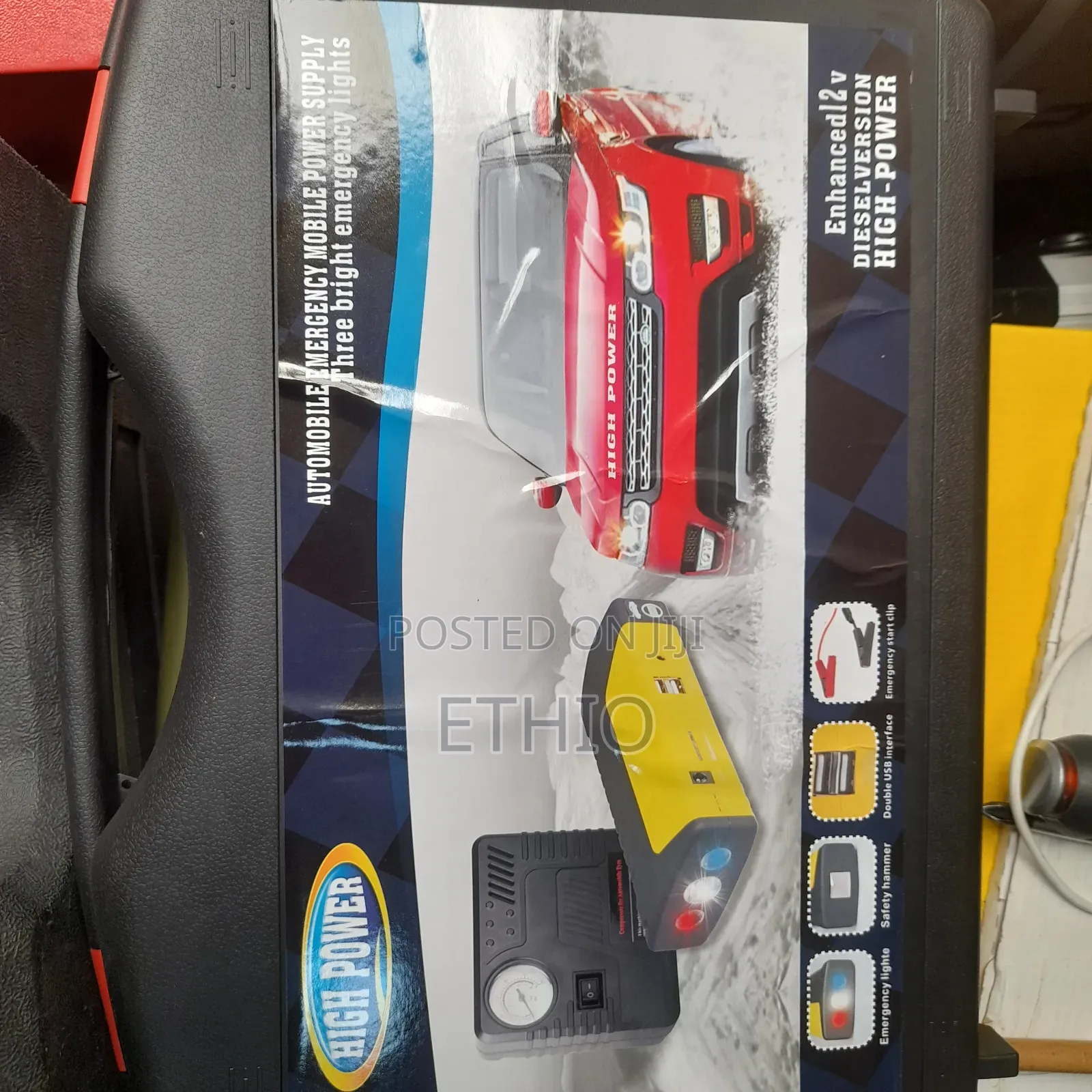 Power Bank and Air Compressor