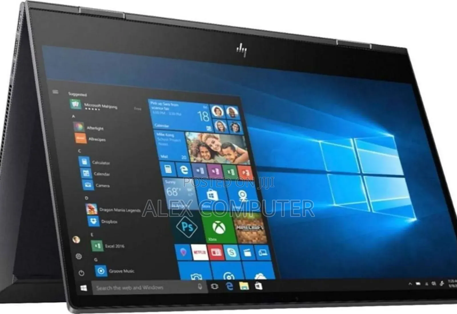 New Laptop HP Envy X360 16GB AMD Ryzen 7 SSD 512GB