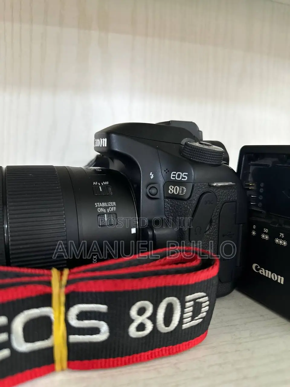 Canon 80d Camera With 135USM Lens