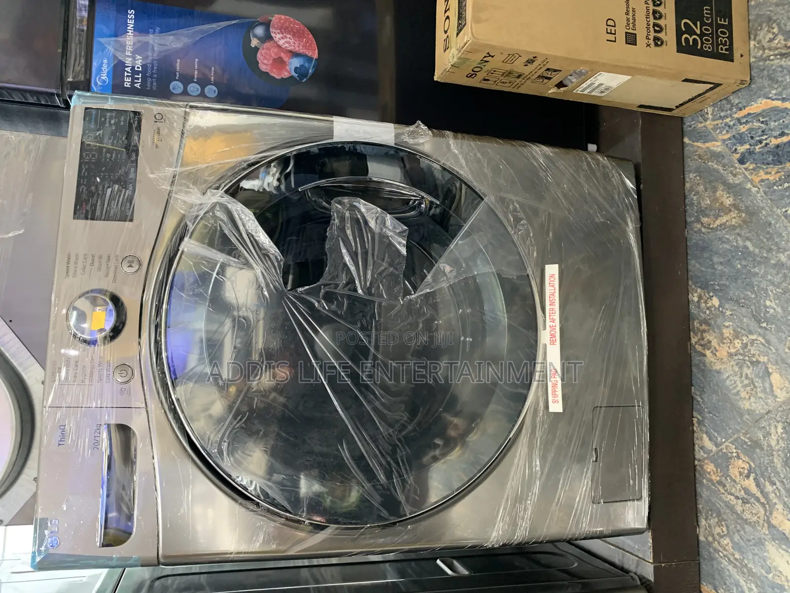 Lg Washer Dryer, 20/12kg - Ai Dd, Steam, Wi-Fi Thinqtm