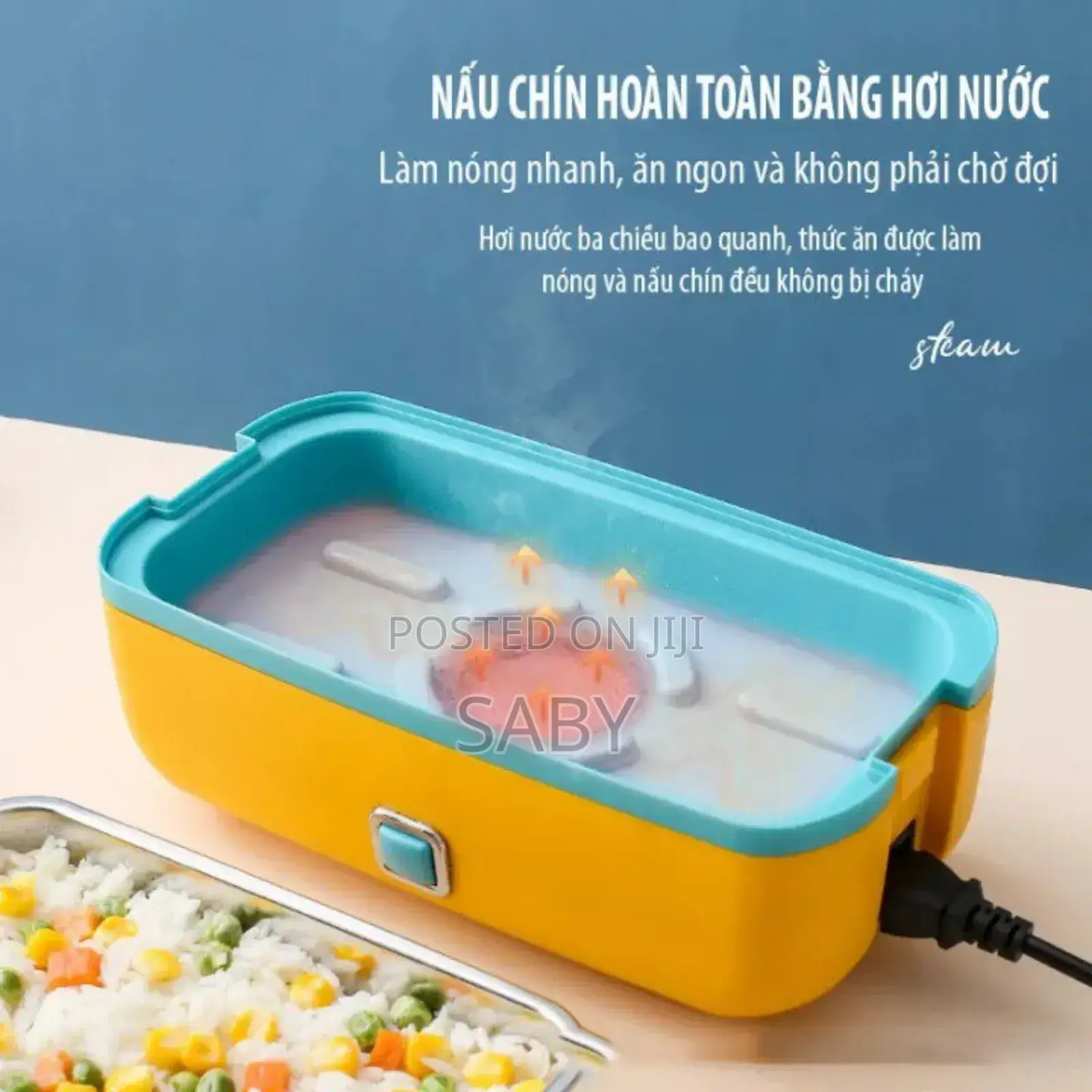Electric Steaming Lunch Box