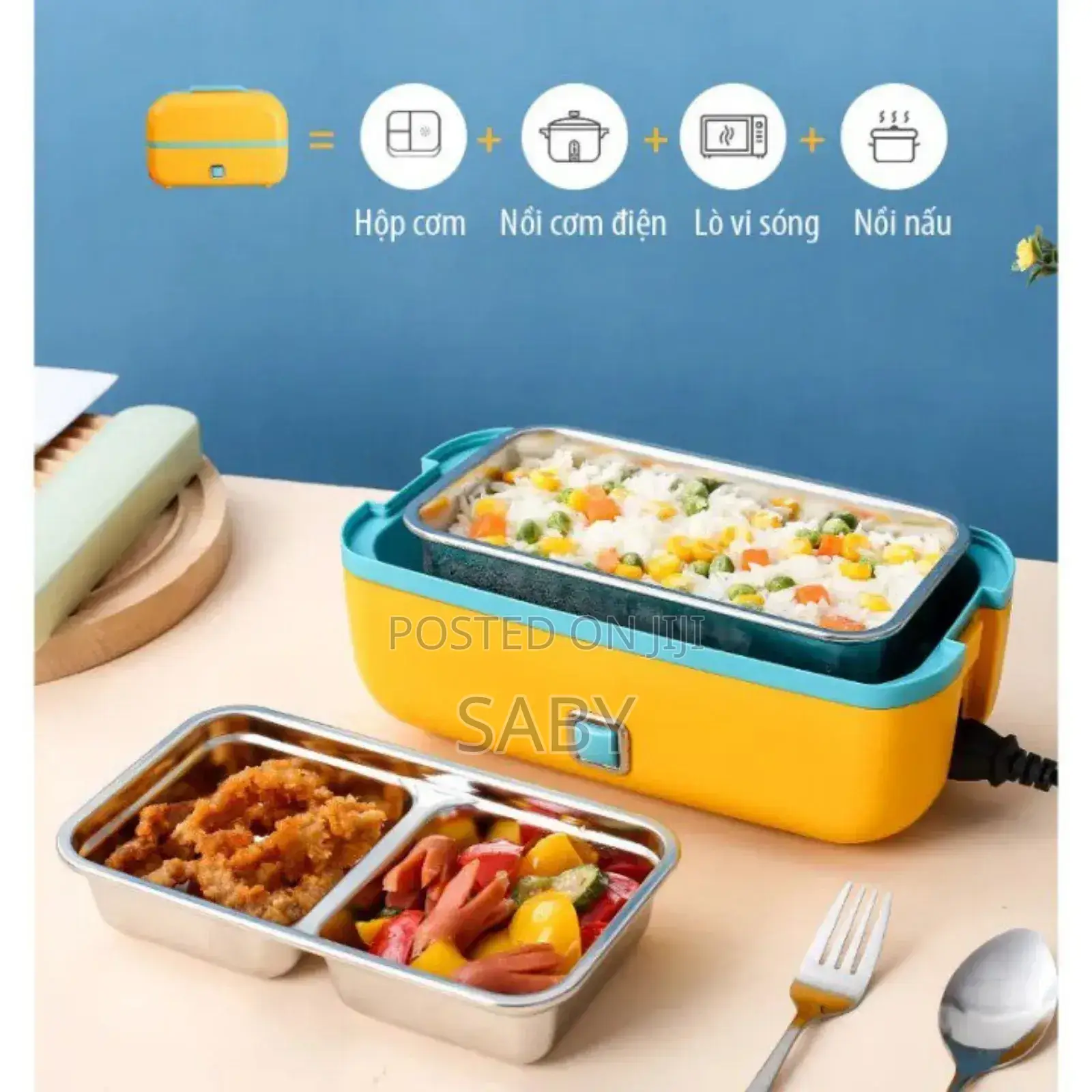 Electric Steaming Lunch Box