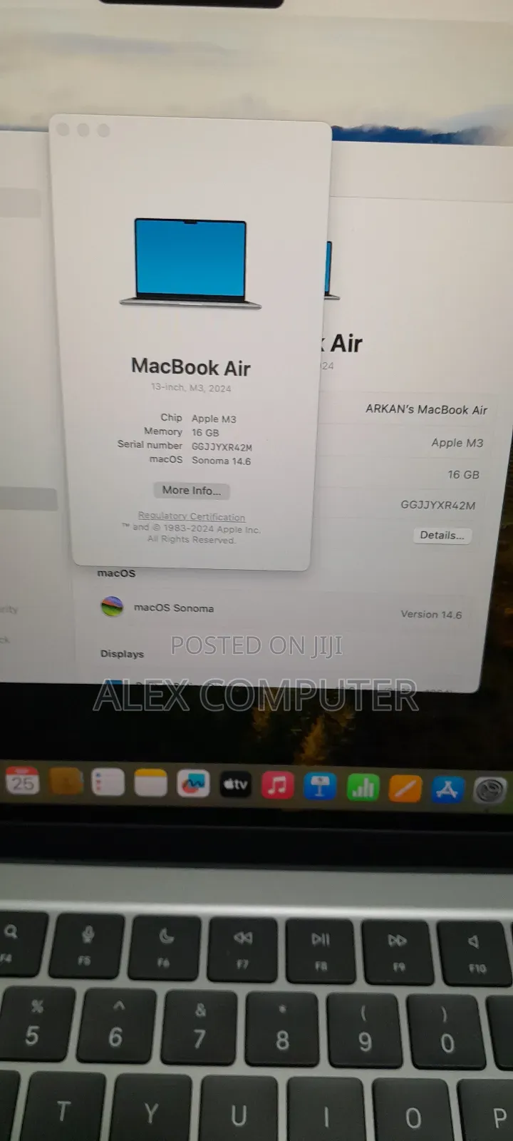 New Laptop Apple MacBook Pro 2023 M3 14-Inch 16GB Apple M3 SSD 512GB