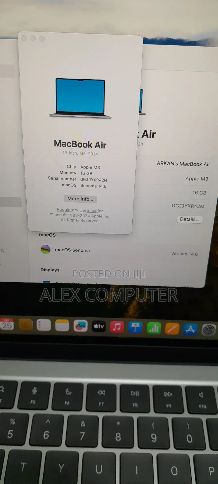 New Laptop Apple MacBook Pro 2023 M3 14-Inch 16GB Apple M3 SSD 512GB