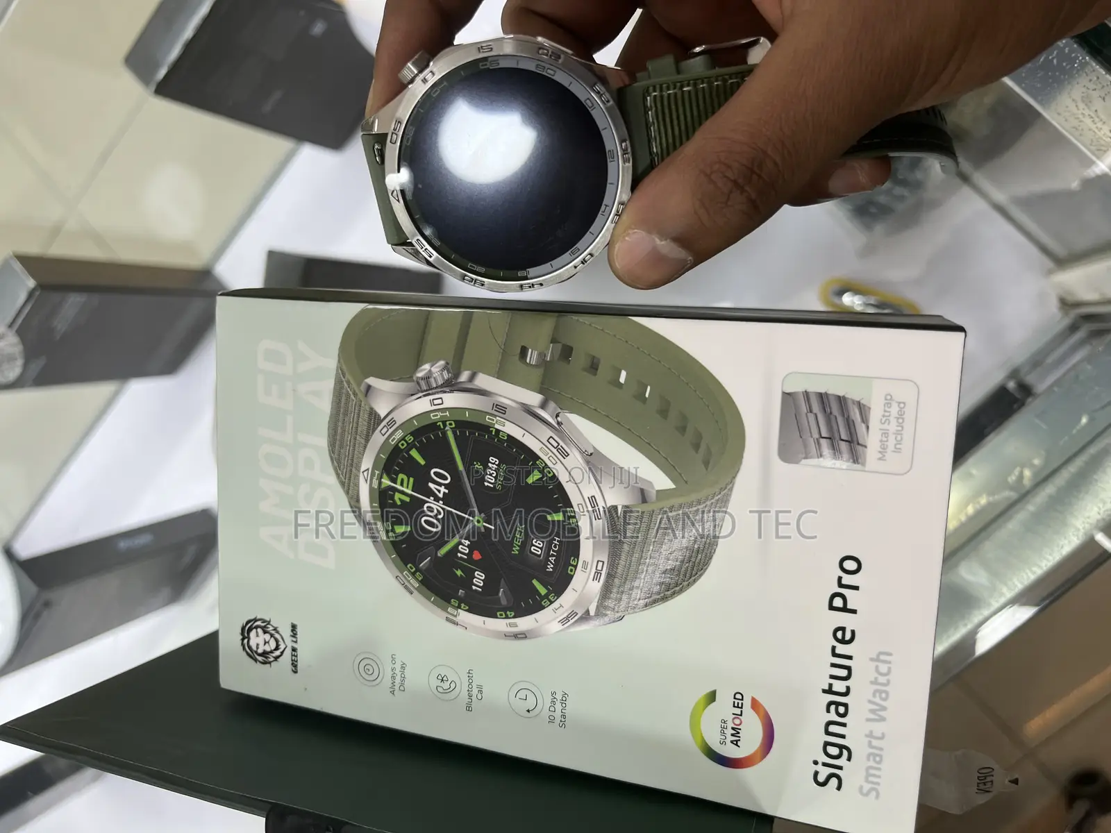 Smart Watch Green Lino