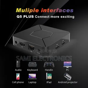 Q5 Plus Smart Android Box የትኛውንም ቲቪ ስማርት ያረጋል Tv Box
