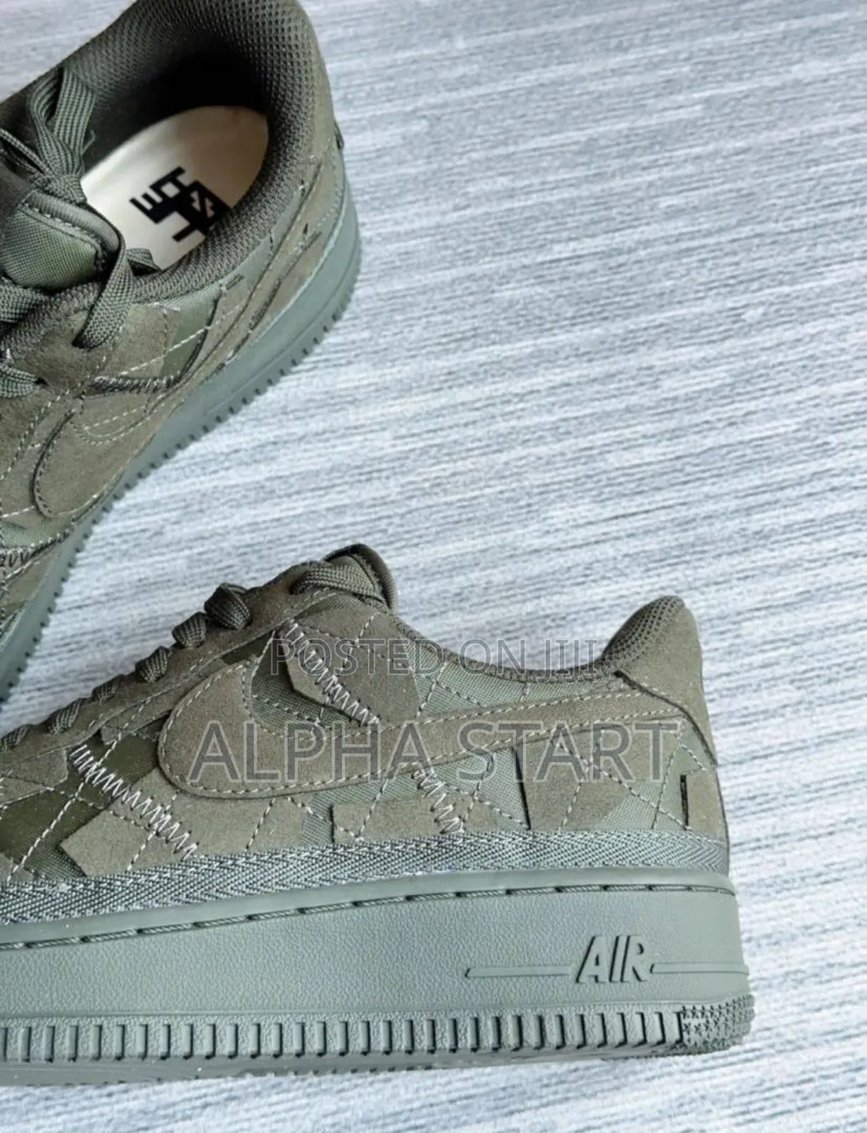 Nike Air Force Bilie Eilish Over Green Snaeker