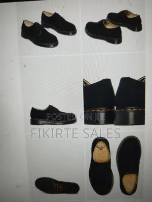 Photo - Dr Martens Shoes 1461 Style - Black Canvas - Uk10/Eu45/Us11