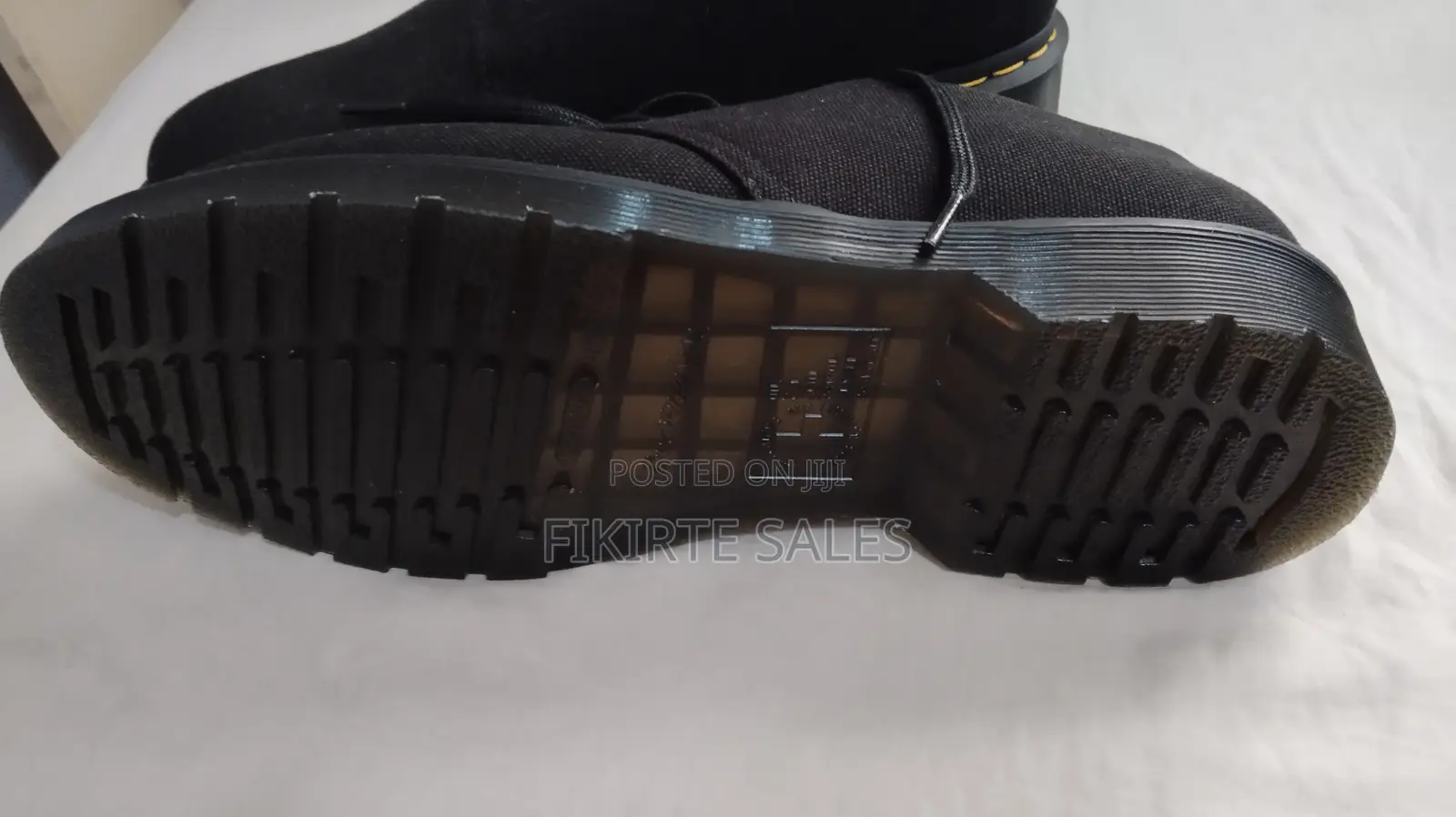 Dr Martens Shoes 1461 Style - Black Canvas - Uk10/Eu45/Us11