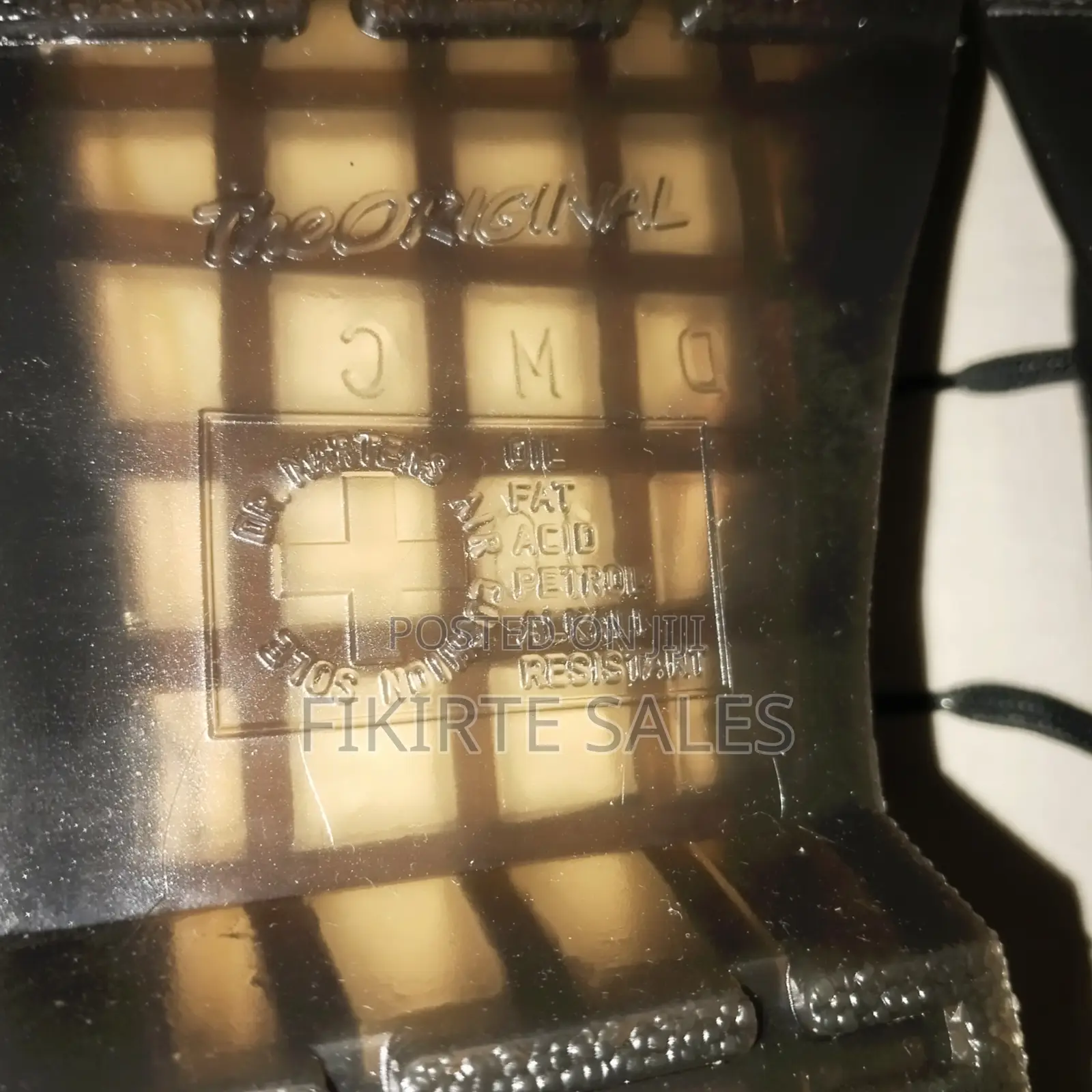 Dr Martens Shoes 1461 Style - Black Canvas - Uk10/Eu45/Us11