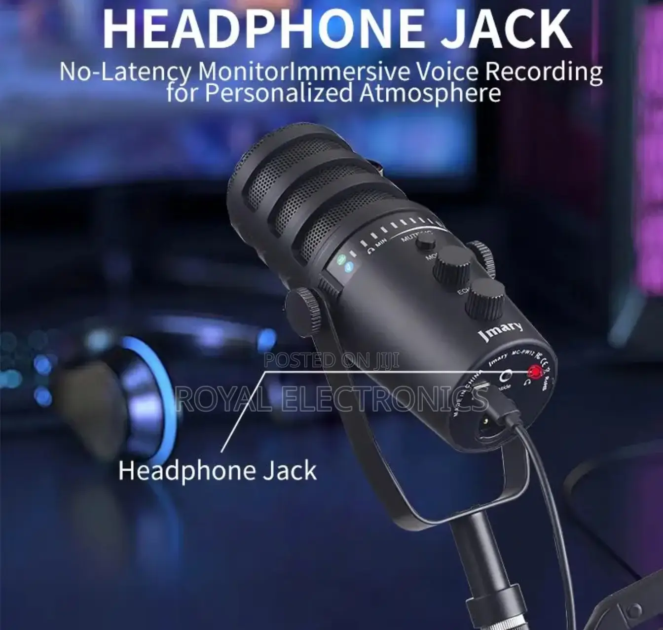 Original Jmary Condenser Studio Microphone