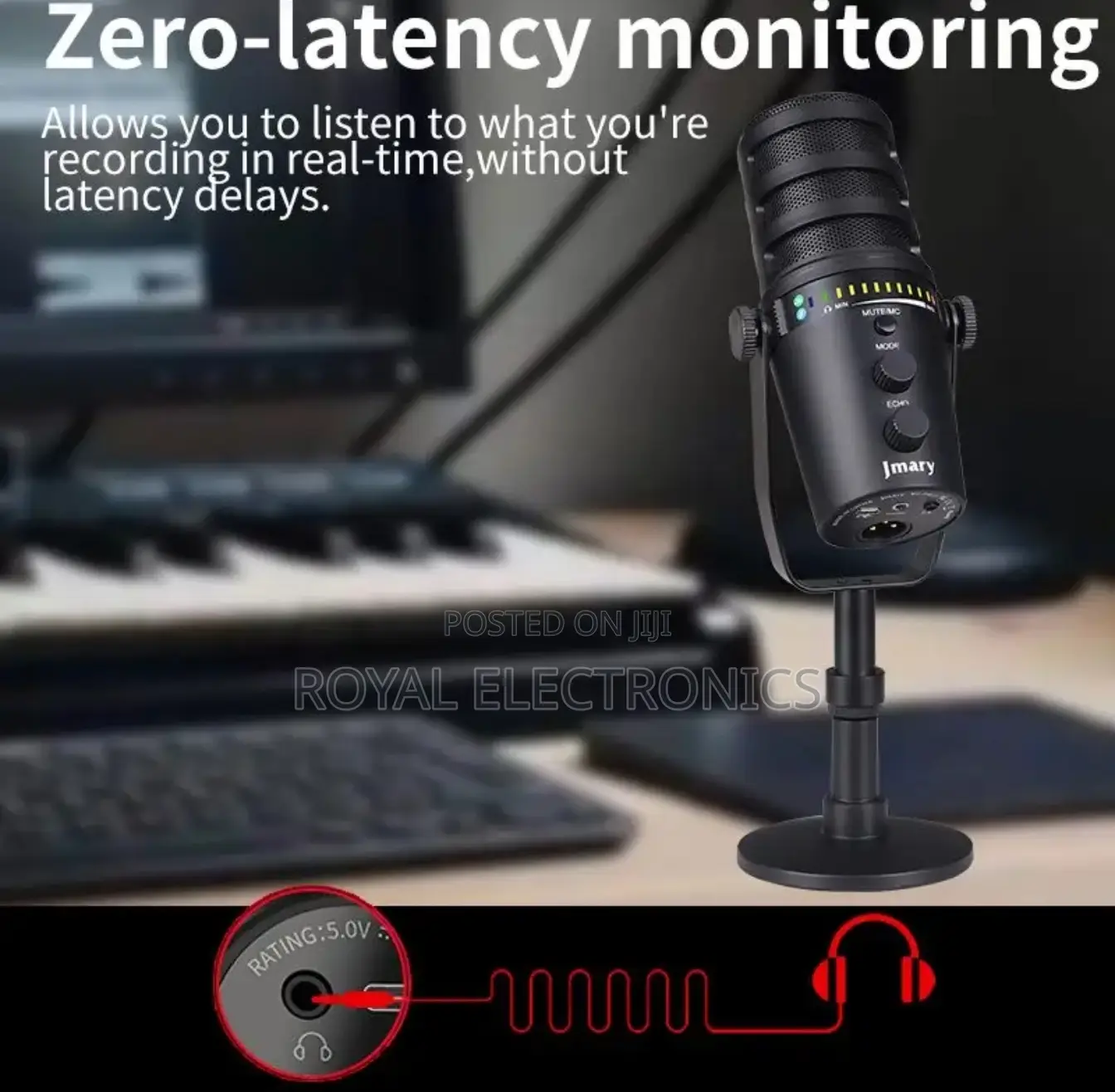 Original Jmary Condenser Studio Microphone