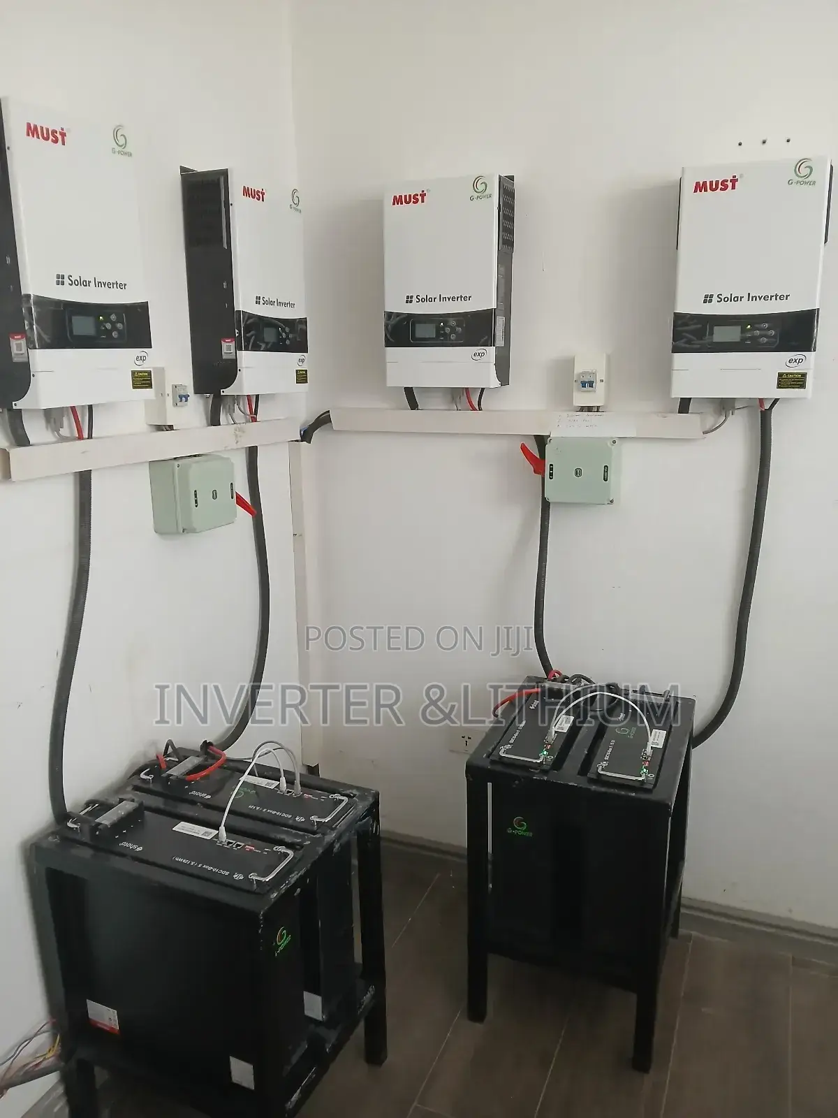 Inverter Lithium Ion Battery /ሶላር ጀነሬቸር/Solar Generator/