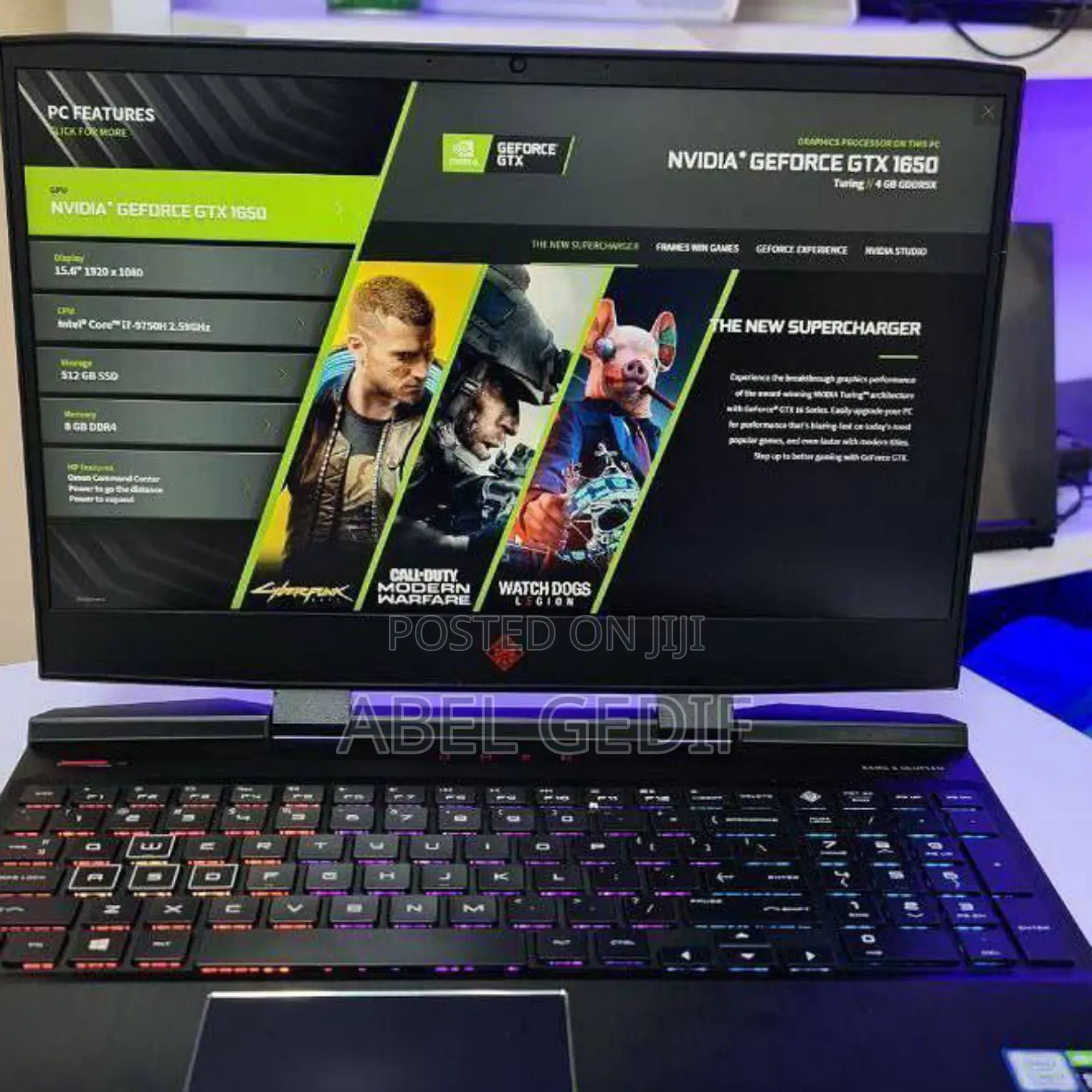 New Laptop HP Omen X 16GB Intel Core I5 SSD 512GB