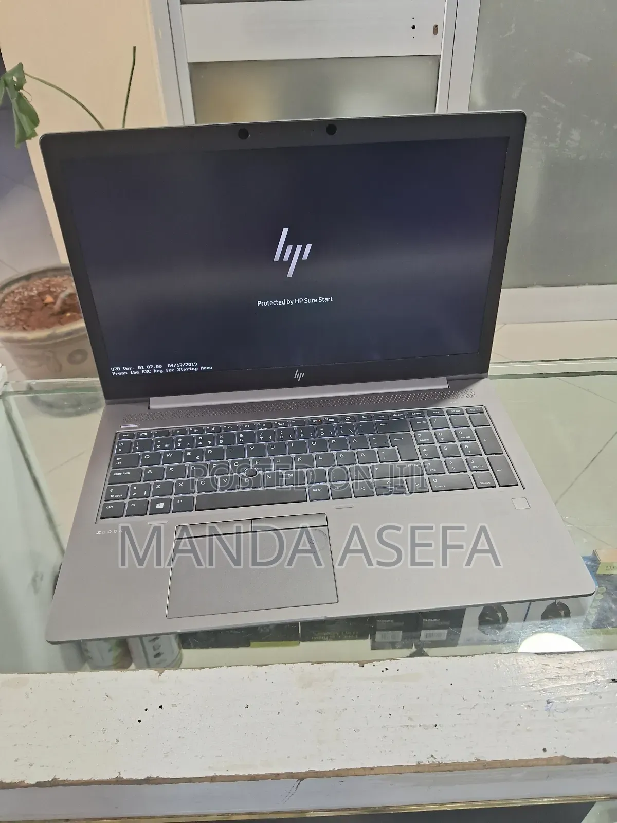 New Laptop HP ZBook 15 8GB Intel Core I7 SSD 512GB