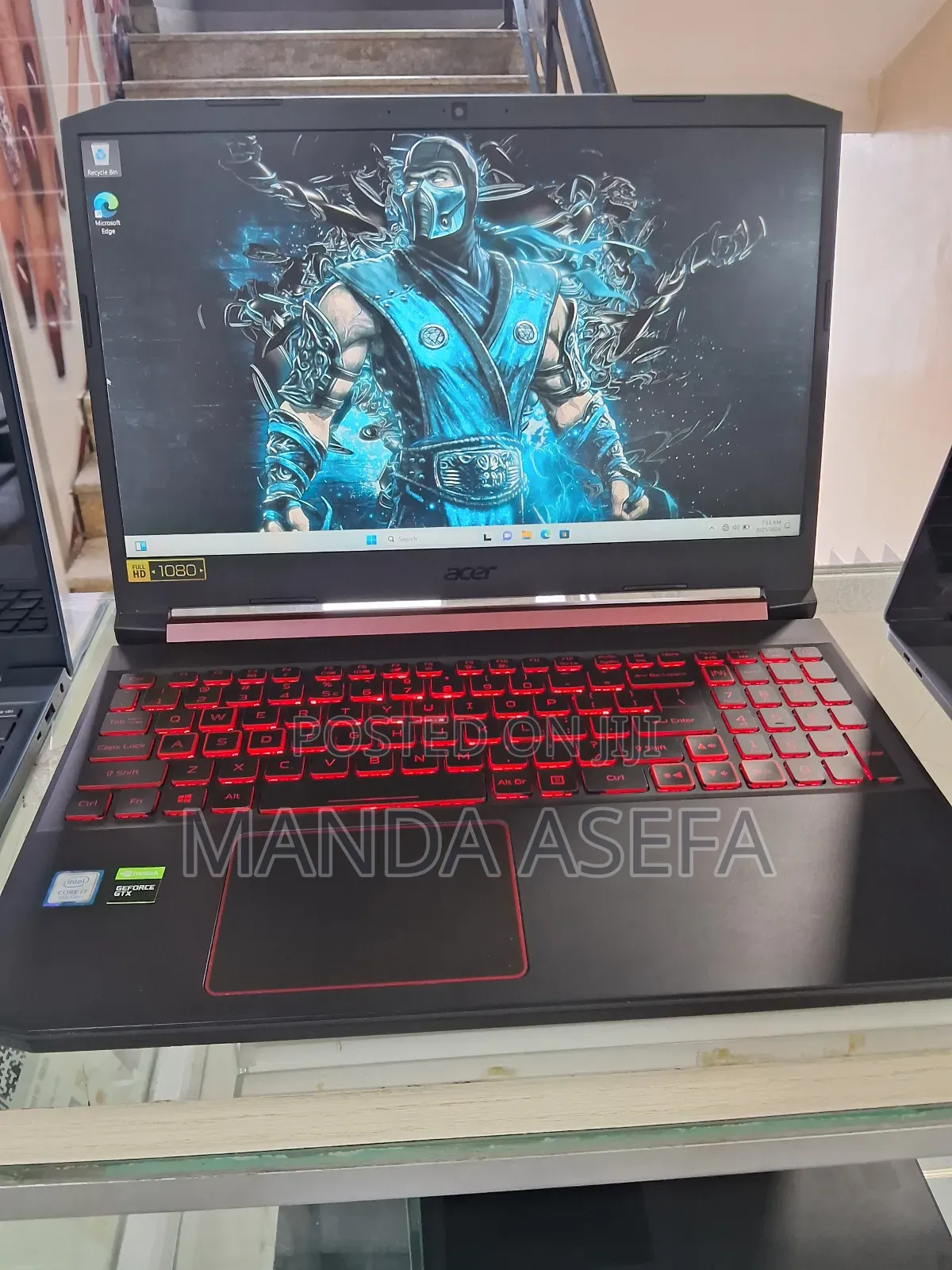 New Laptop Acer Nitro 5 16GB Intel Core I7 SSD 256GB