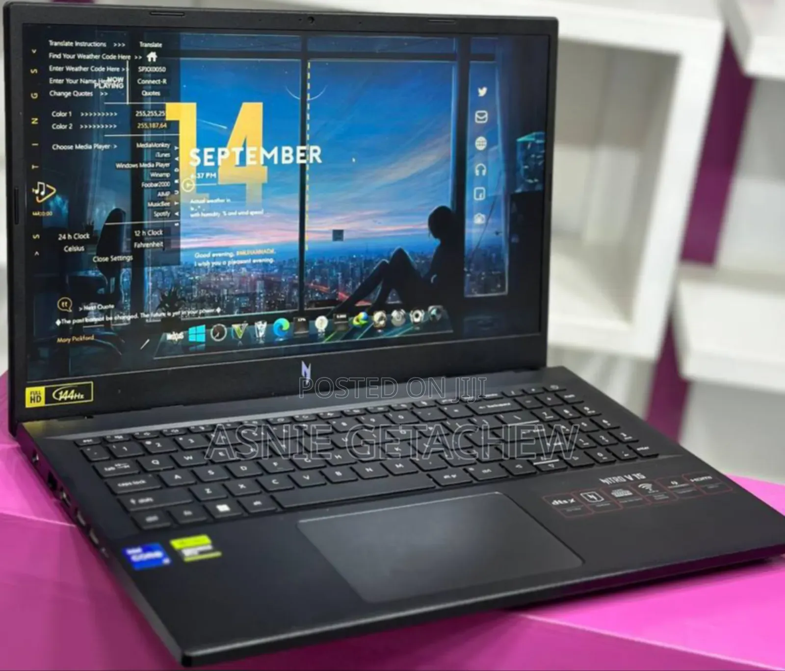 New Laptop Acer Nitro 5 16GB Intel Core I7 SSD 512GB