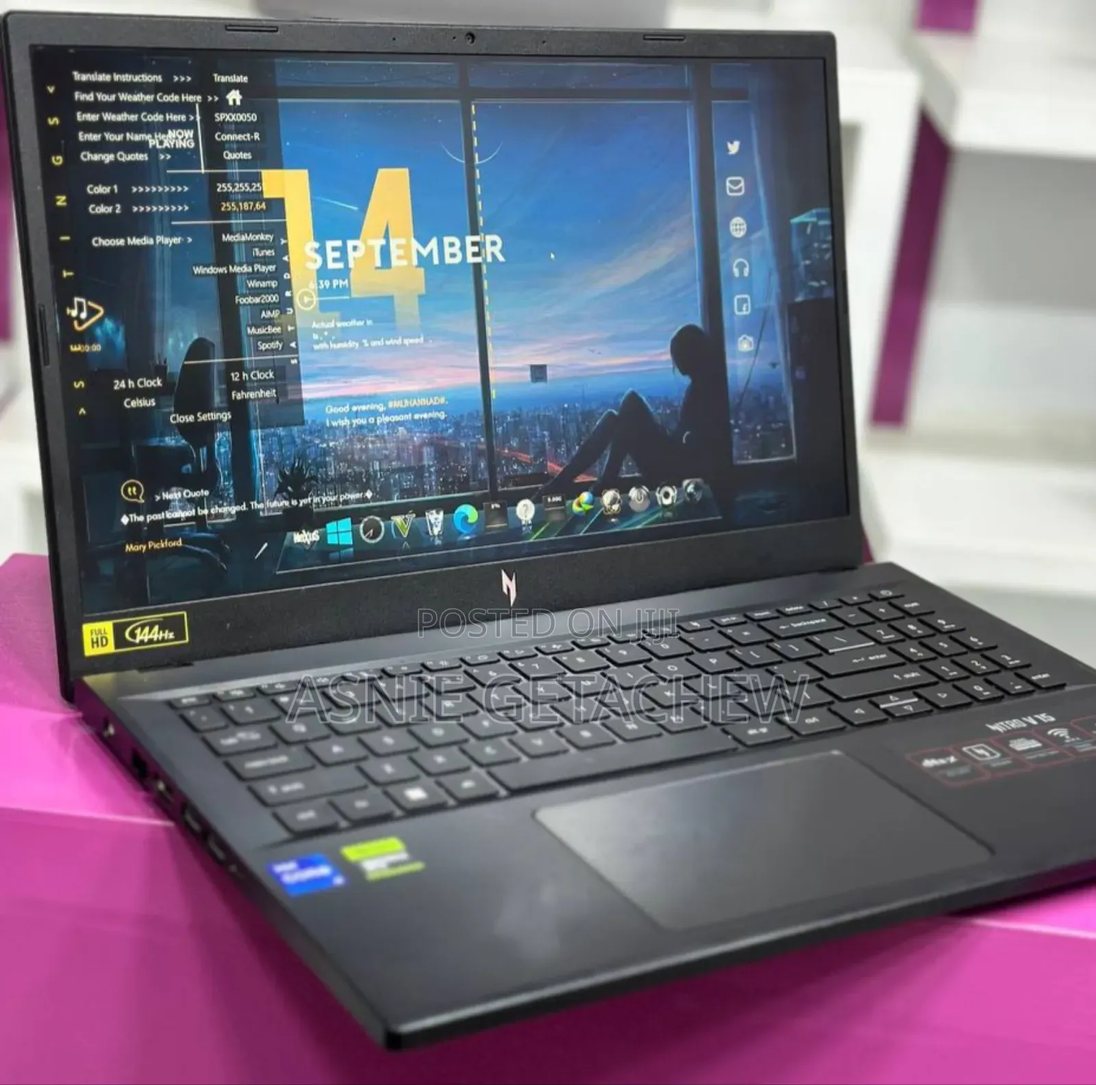New Laptop Acer Nitro 5 16GB Intel Core I7 SSD 512GB
