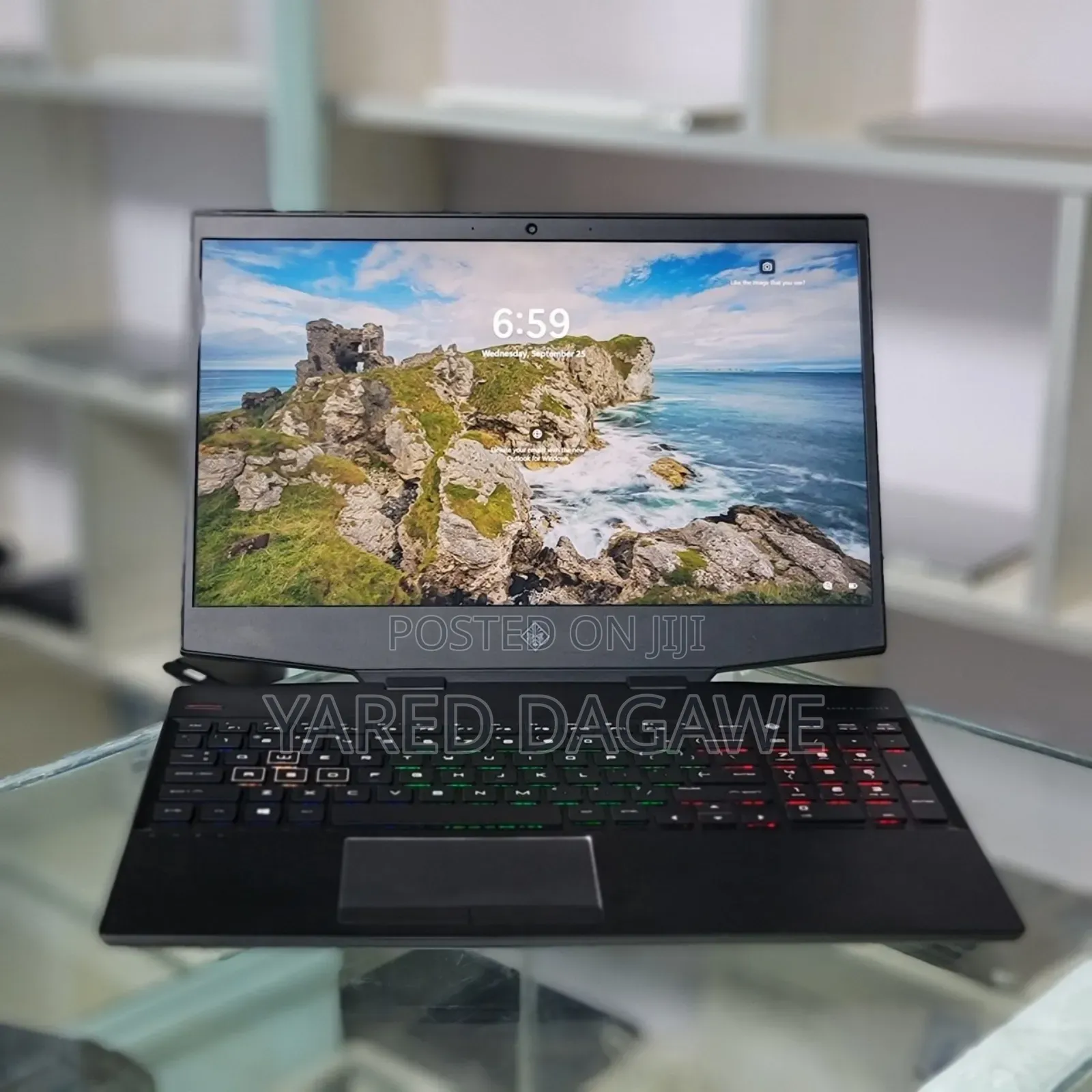 New Laptop HP Omen 15t 18GB Intel Core I7 SSD 512GB