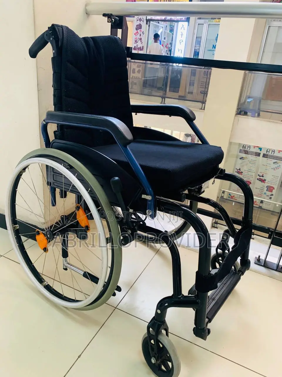 LOERSS Lightweight Folding Wheelchair,Fold Transport Chair