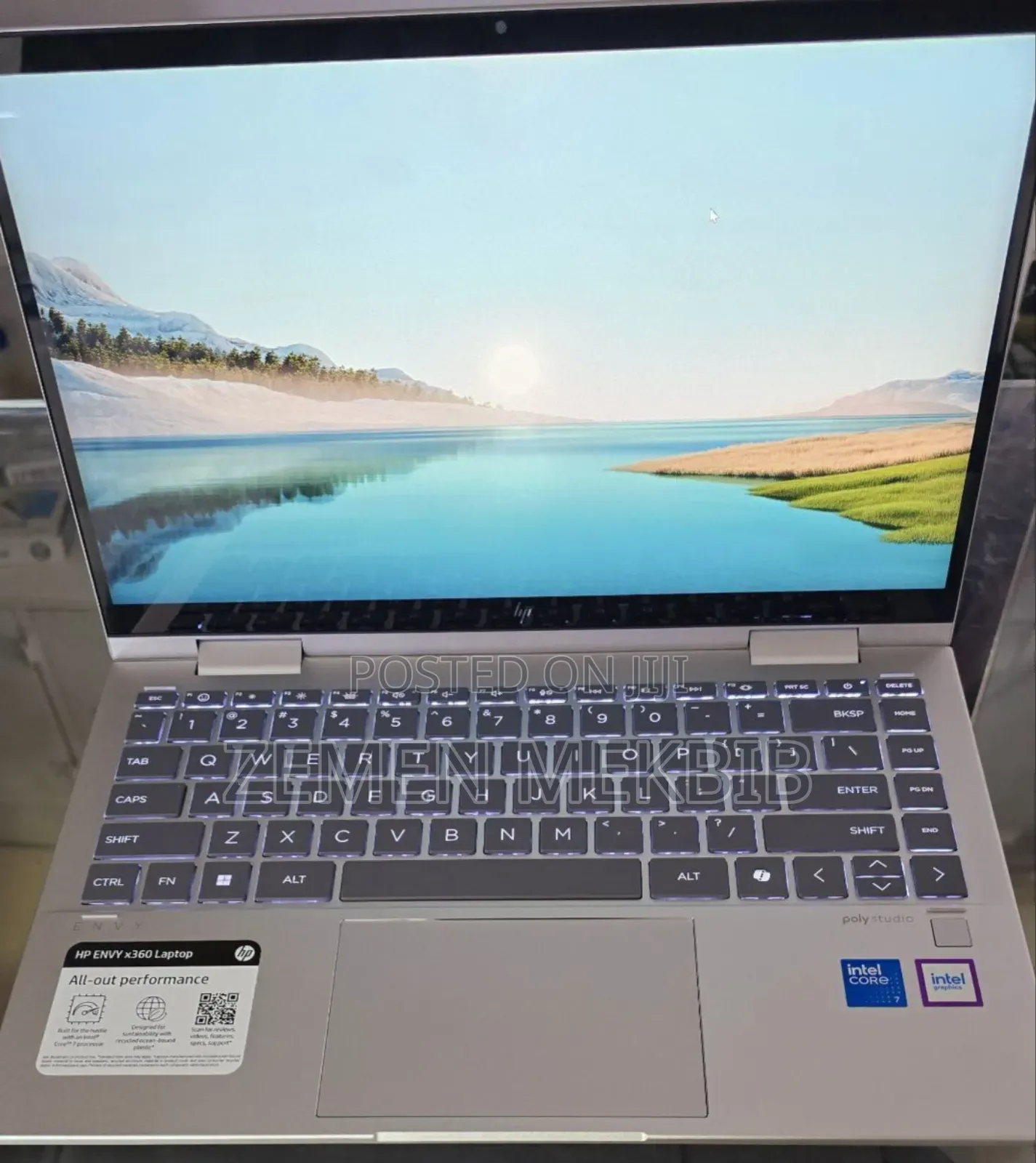 New Laptop HP Envy X360 16GB Intel Core I5 SSD 512GB