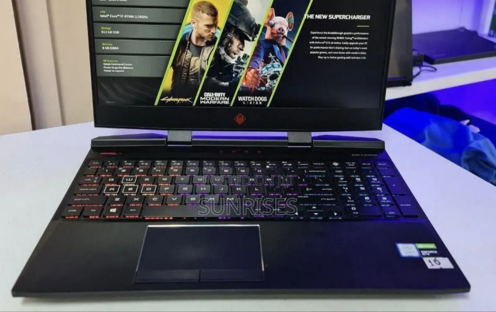 New Laptop HP Omen X 16GB Intel Core I5 SSD 512GB