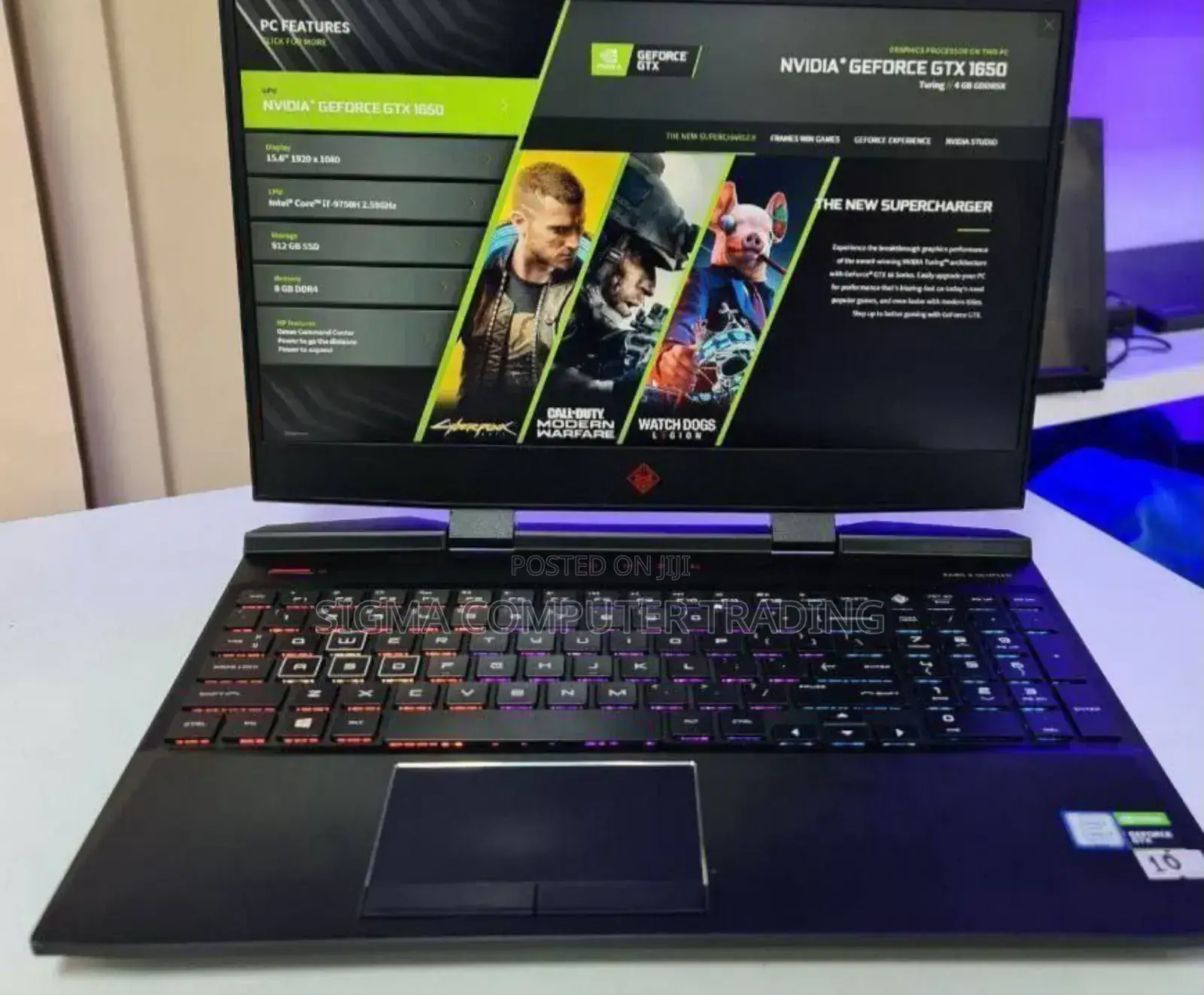 New Laptop HP Omen X 16GB Intel Core I5 SSD 512GB