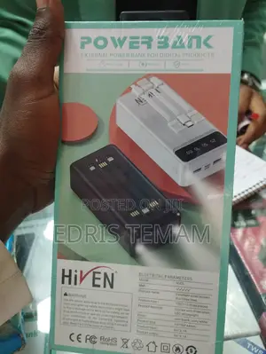 Photo - Hiven Power Bank 40,000 Mah Capacity For Efficient Power