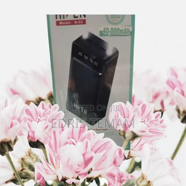 Hiven Power Bank 40,000mah for Efficient Charging Supply