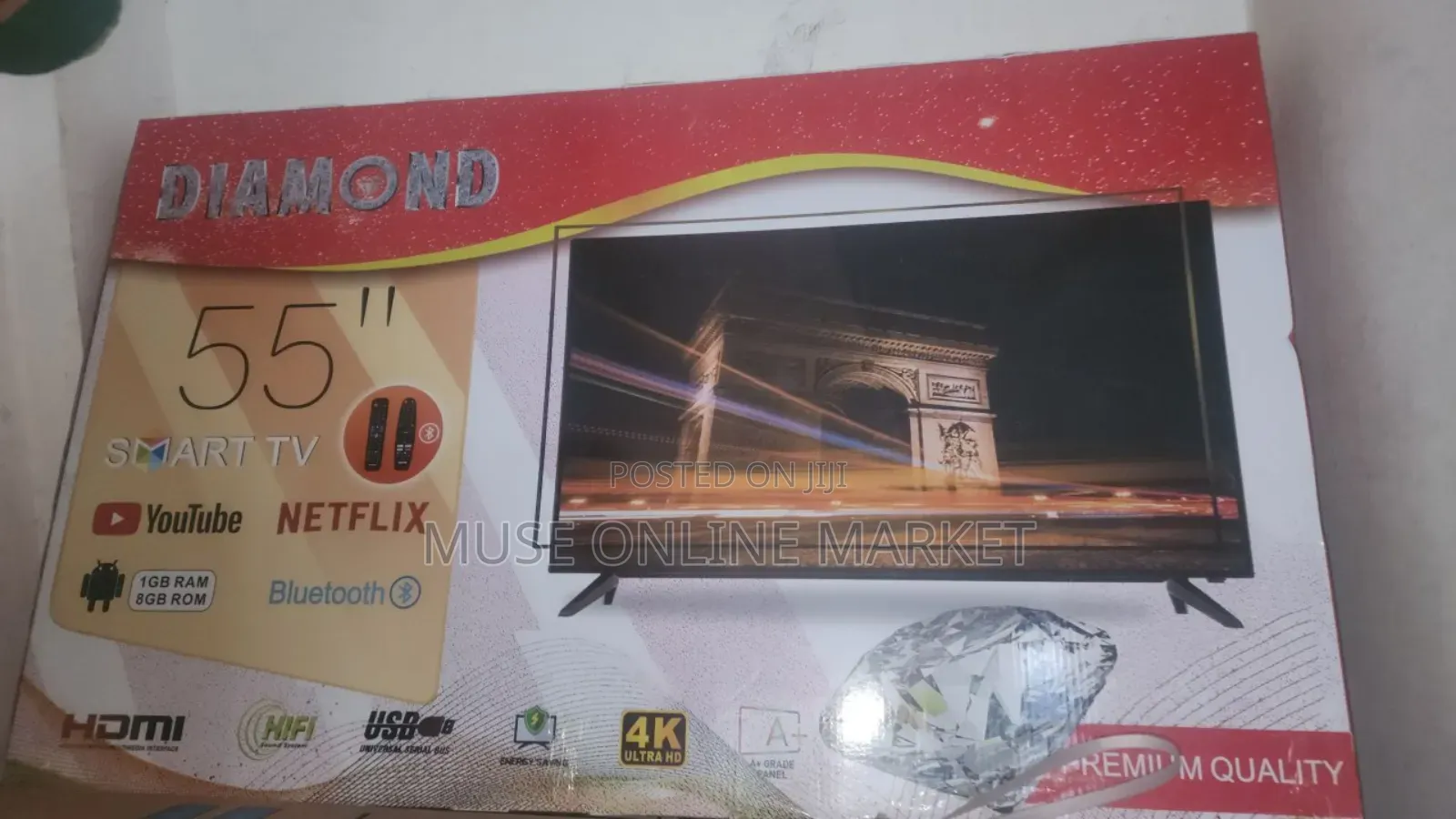 Diamond 55 Inch Smart Android Tv