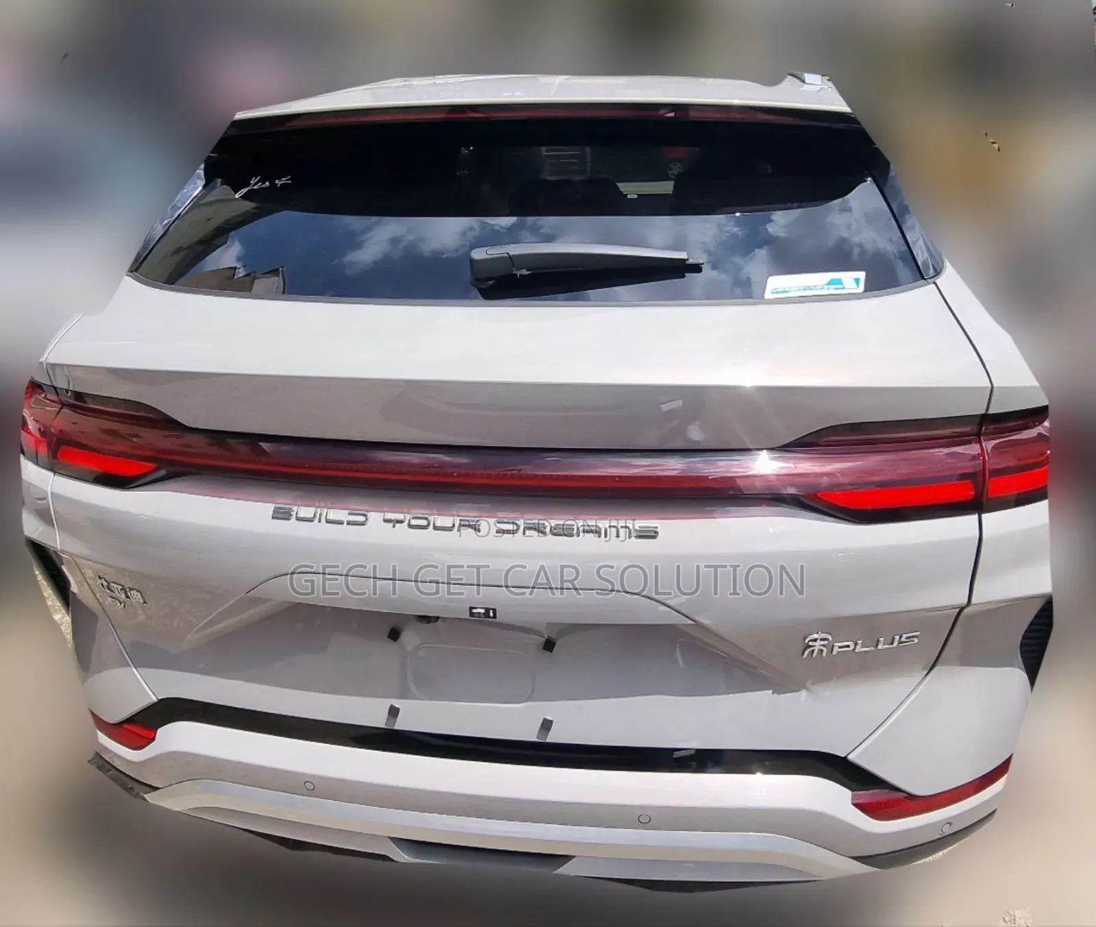 New BYD Song Plus 2024 Beige