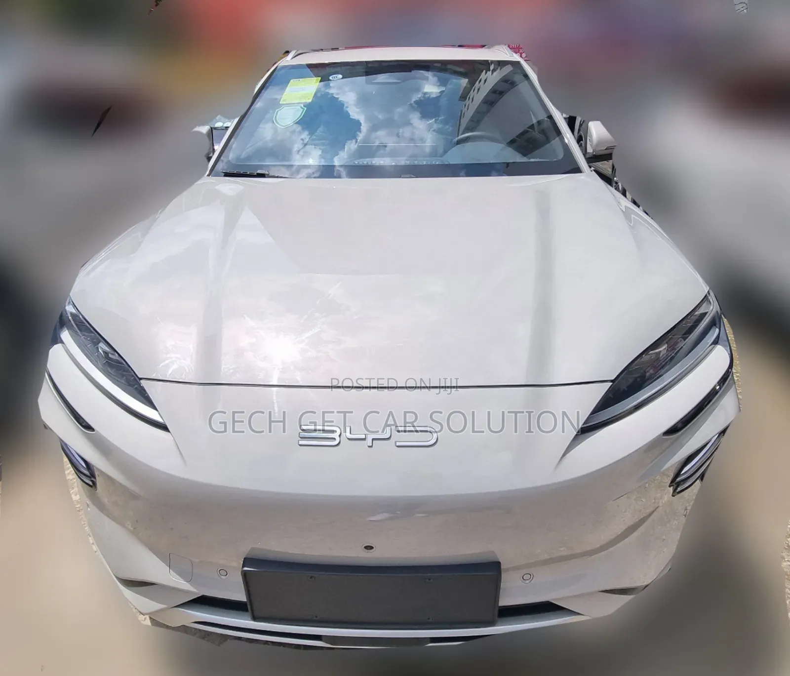 New BYD Song Plus 2024 Beige