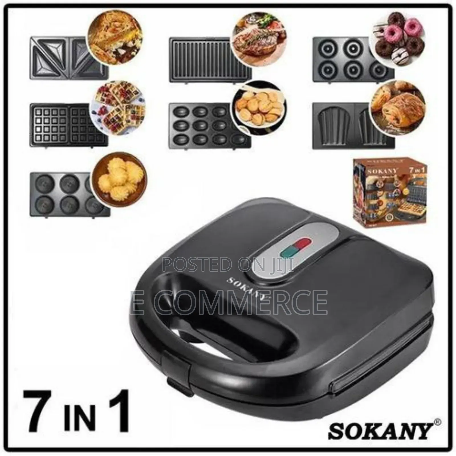 Sokani 7in1 Waffle Maker
