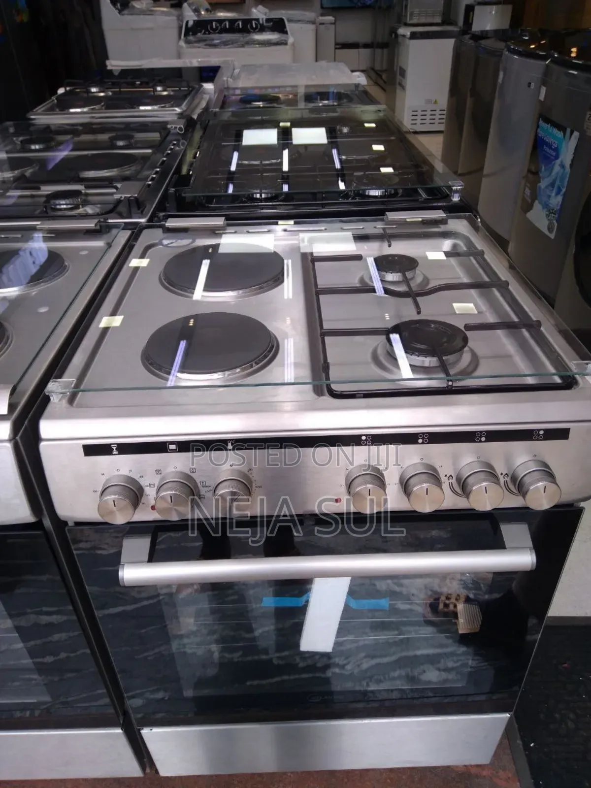 Atlantic Ovens 2-Gas 2-Elec Standing Ovens Cooker Free Deliv