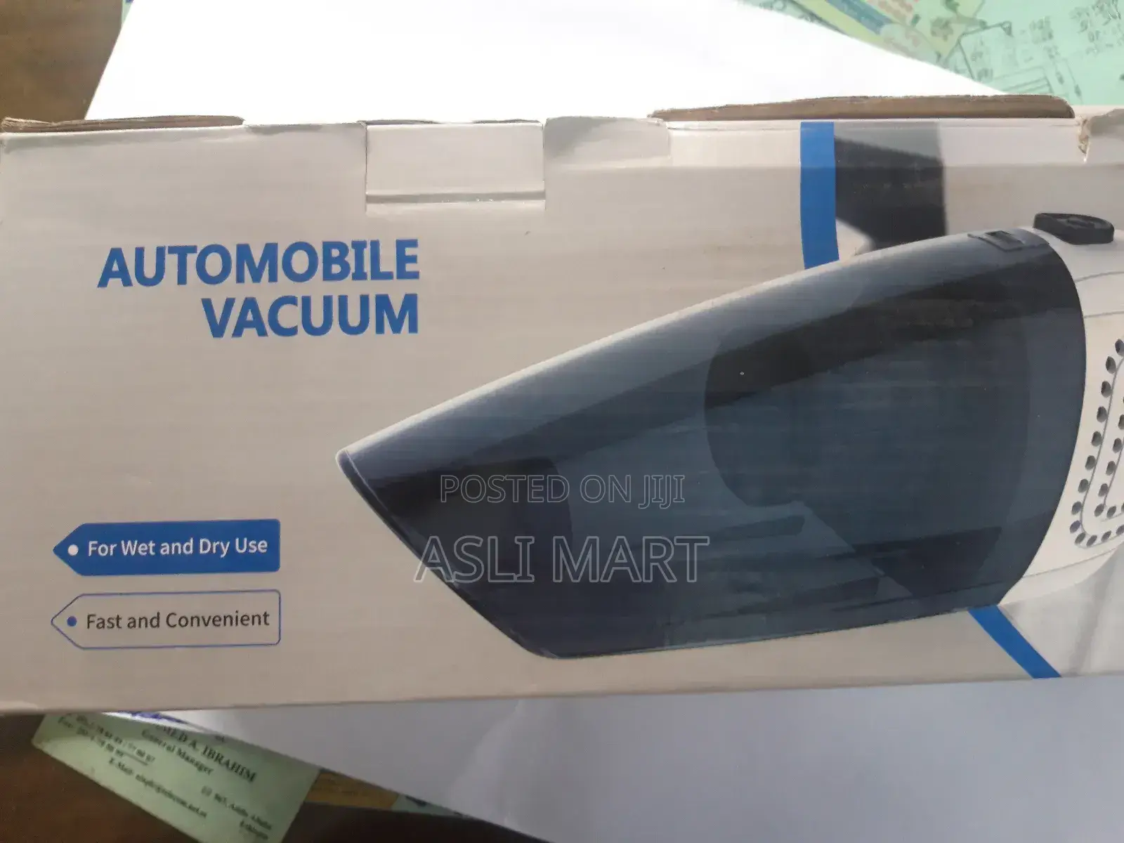 Automobile Vacuum For Wet And Dry