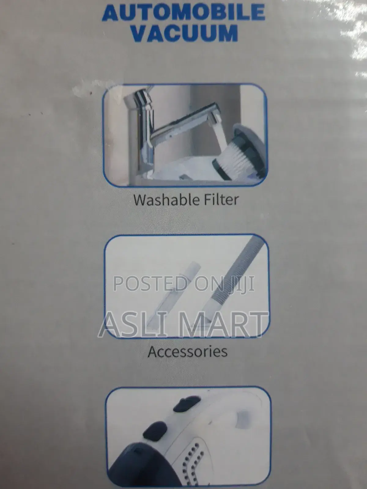 Automobile Vacuum For Wet And Dry