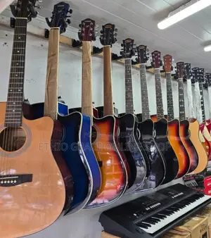 Box Guitar by Different Color