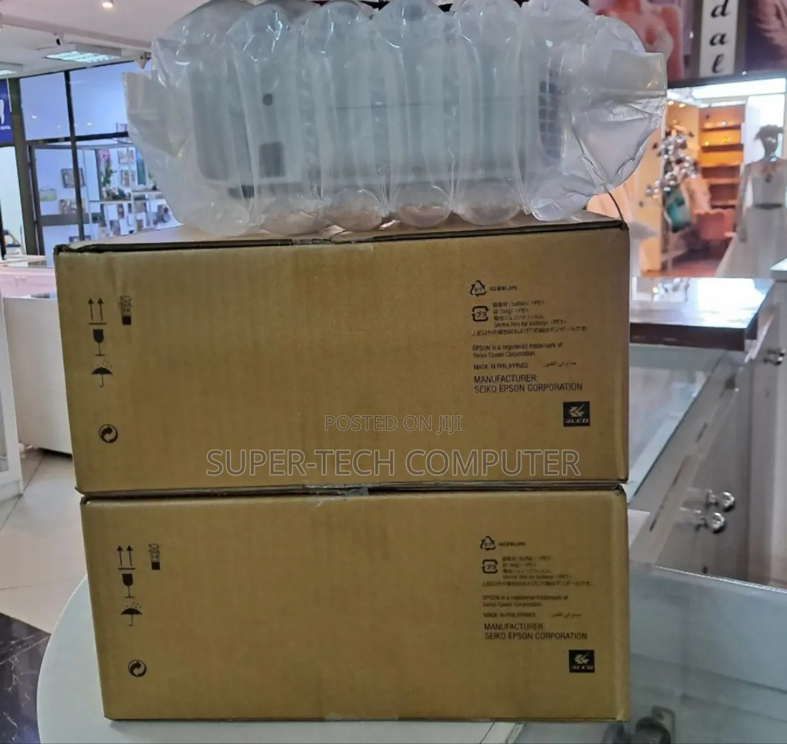 Brand New Epson X49 Projector With Cartoon