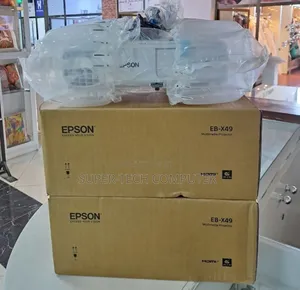 Brand New Epson X49 Projector With Cartoon